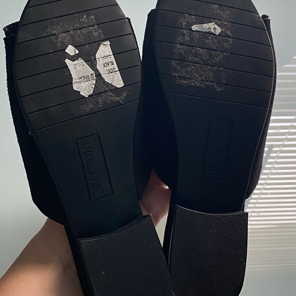 KCole REACTION Vanya black suede sandal mule slide - Picture 6 of 6